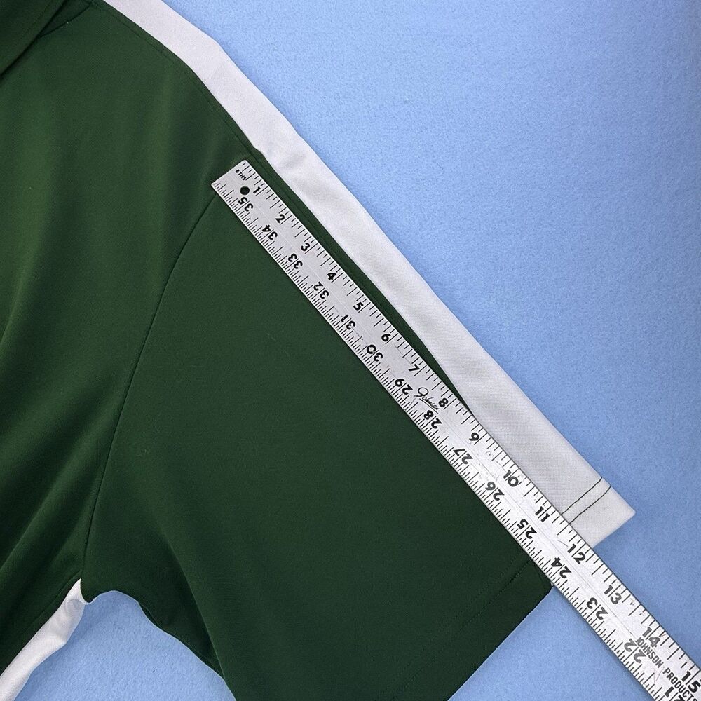 UA Under Armour Men's Golf Polo Green/White Size 3XL 1211 - Picture 7 of 7